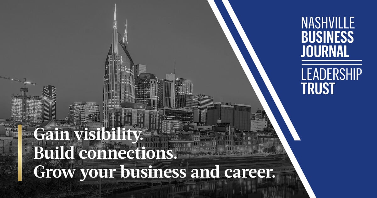 Nashville Business Journal Leadership Trust