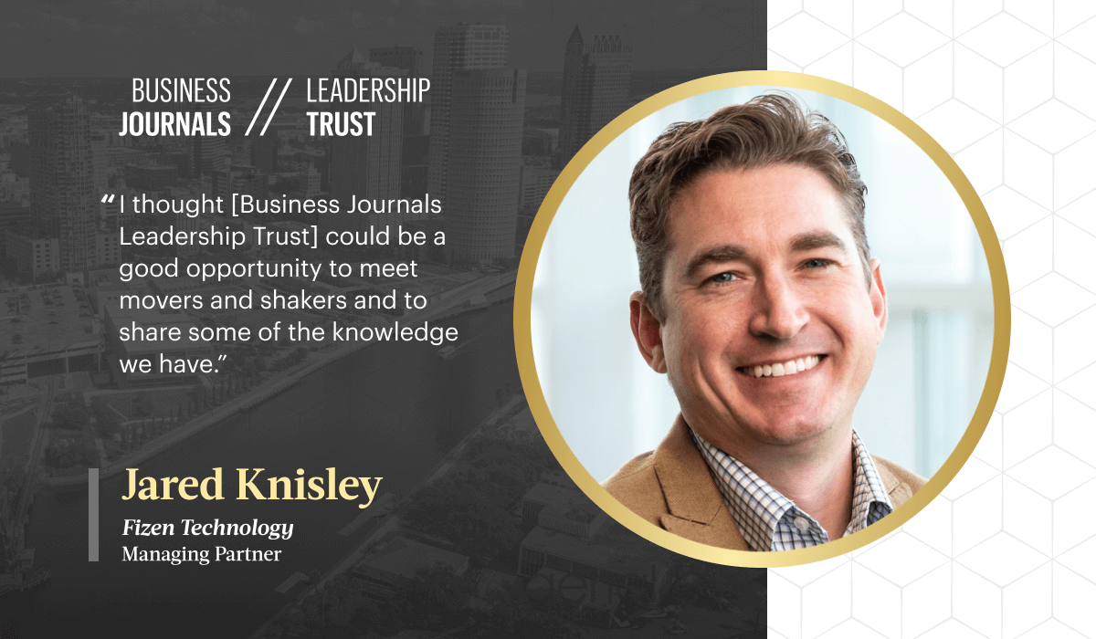 Business Journals Leadership Trust member, Jared Knisley